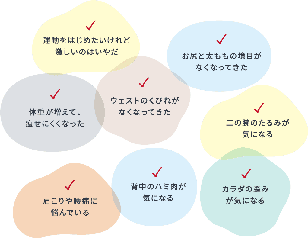 身体のお悩み